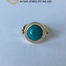 竹山县宝丰镇明翔绿松石工艺厂 匠心雕琢松石之美